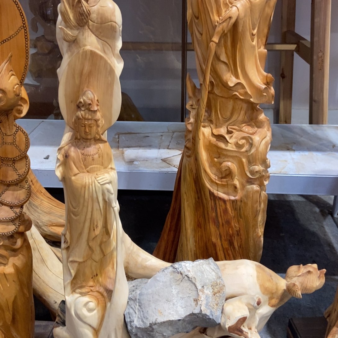 柏木（崖柏）太行崖柏根雕摆件