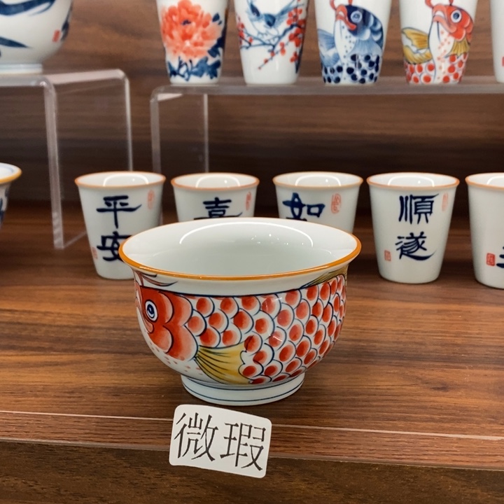 釉下老陶泥手工绘制