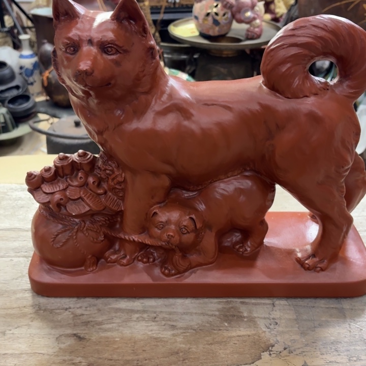 陶瓷古美术置物摆件