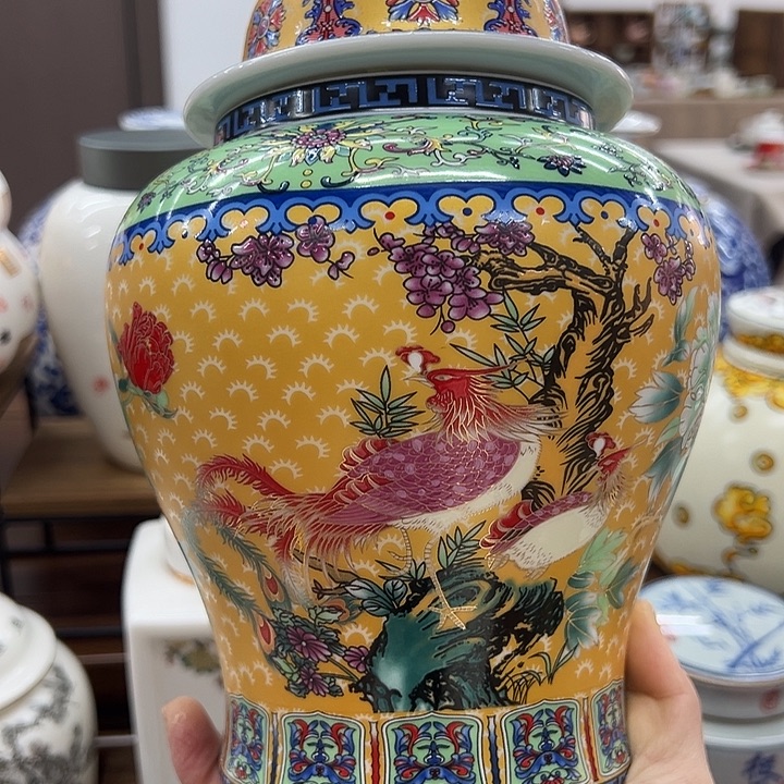 瓷片茶叶罐茶叶罐