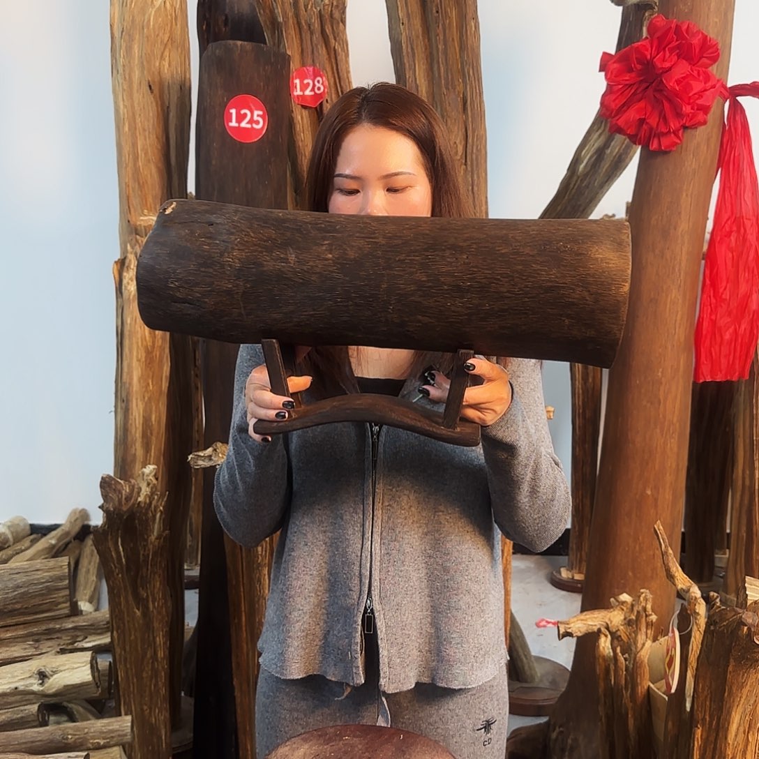 沉香木摆件天然沉香原木摆件➕底座