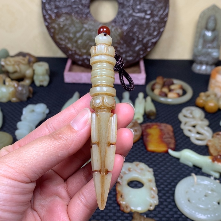 和田玉把件未镶嵌