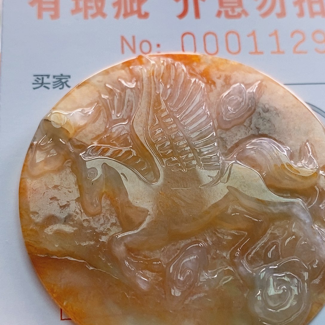 吊坠(不含链)未镶嵌翡翠