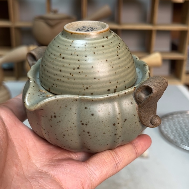 壶老段烧陶瓷茶器