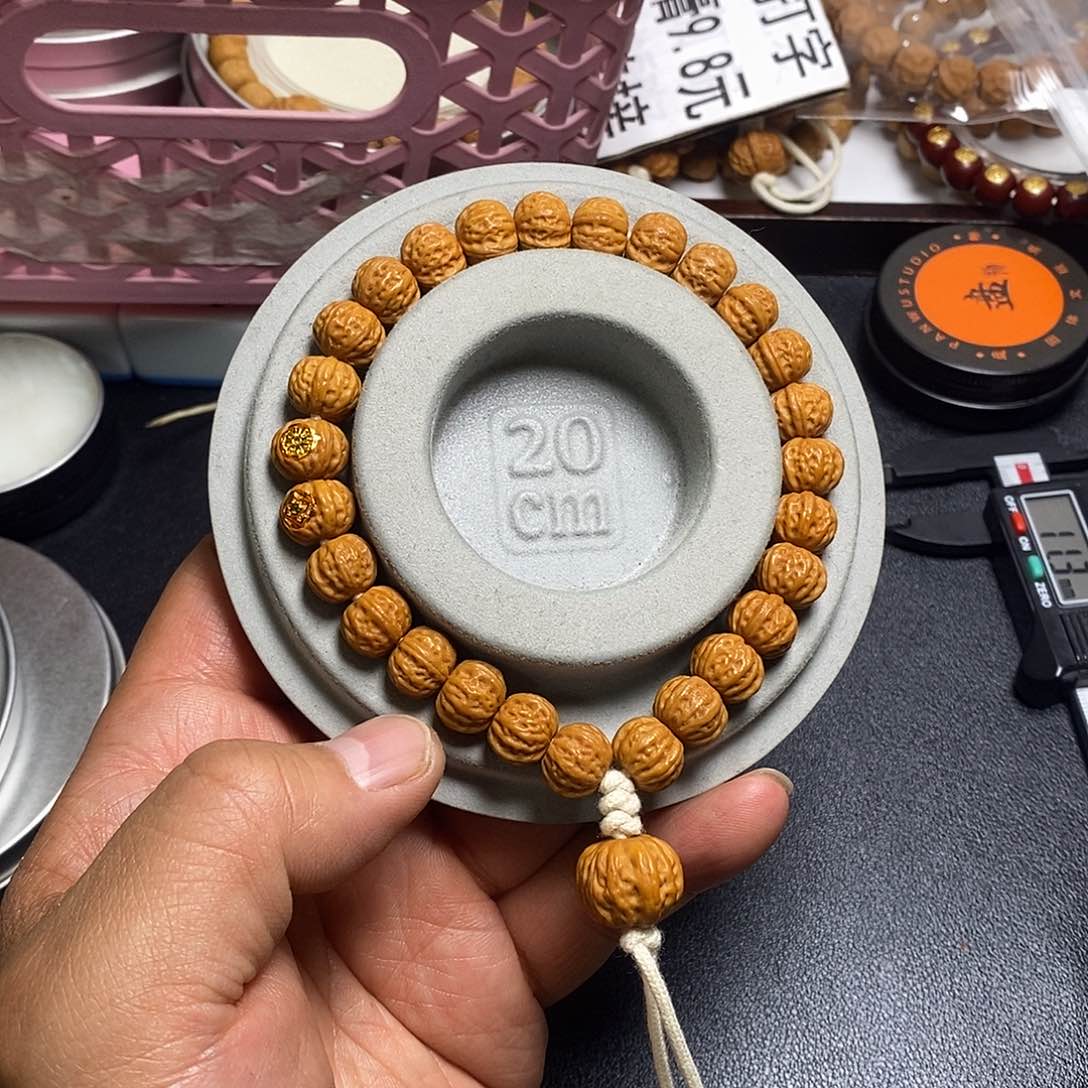 猴头核桃手串全品10-11三棱毕业58号