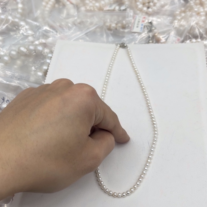 未镶嵌淡水珍珠颈饰001209