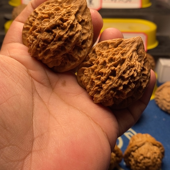 吊坠文玩核桃百花山