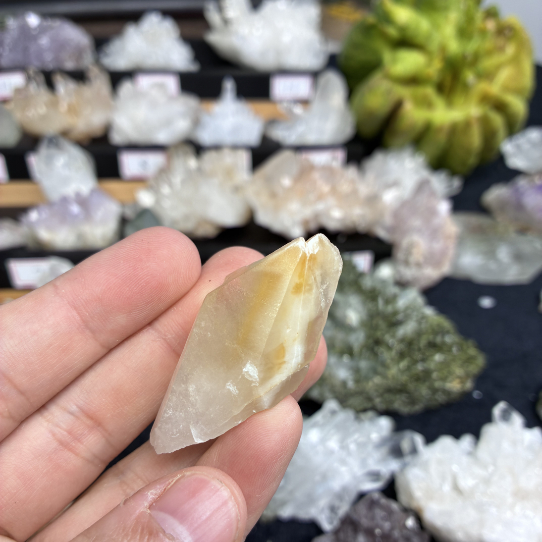 兔毛水晶摆件装饰小礼物