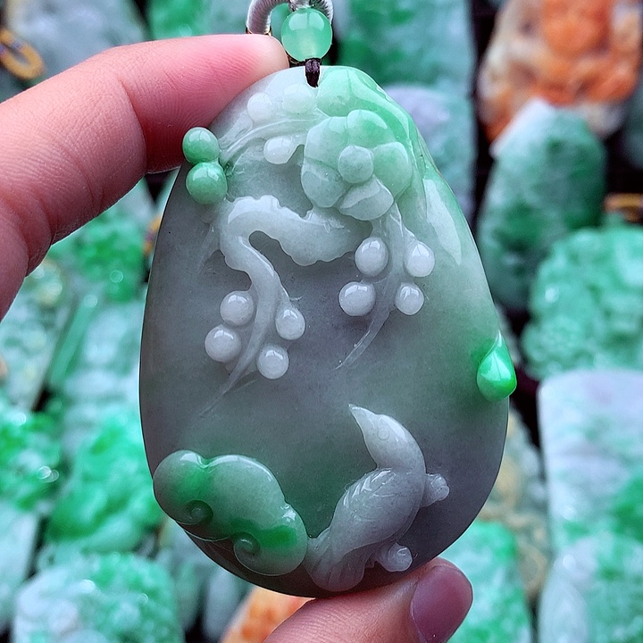 翡翠吊坠(不含链)未镶嵌