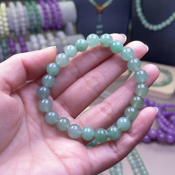 石英质玉未镶嵌手串