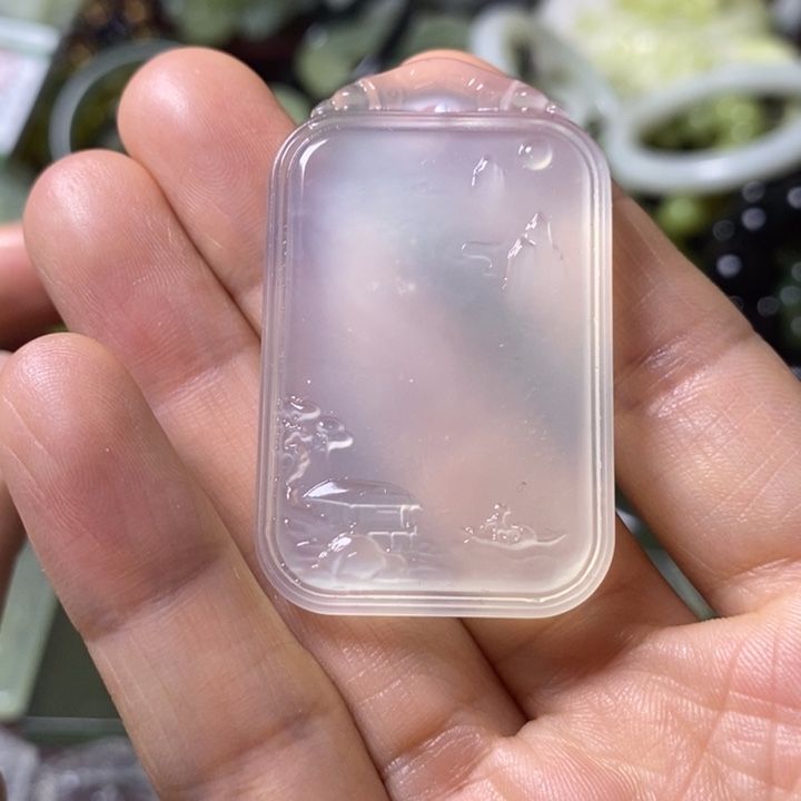 岫玉岫玉挂件未镶嵌