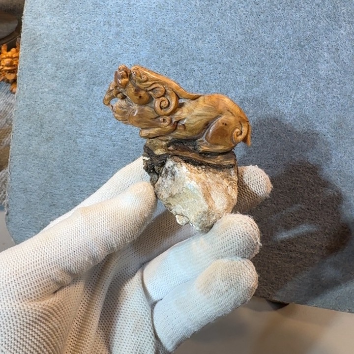 崖柏摆件手把件等