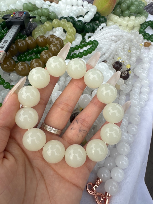 高端精品手串 暖白卡16