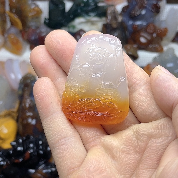 玛瑙/玉髓饰品未镶嵌