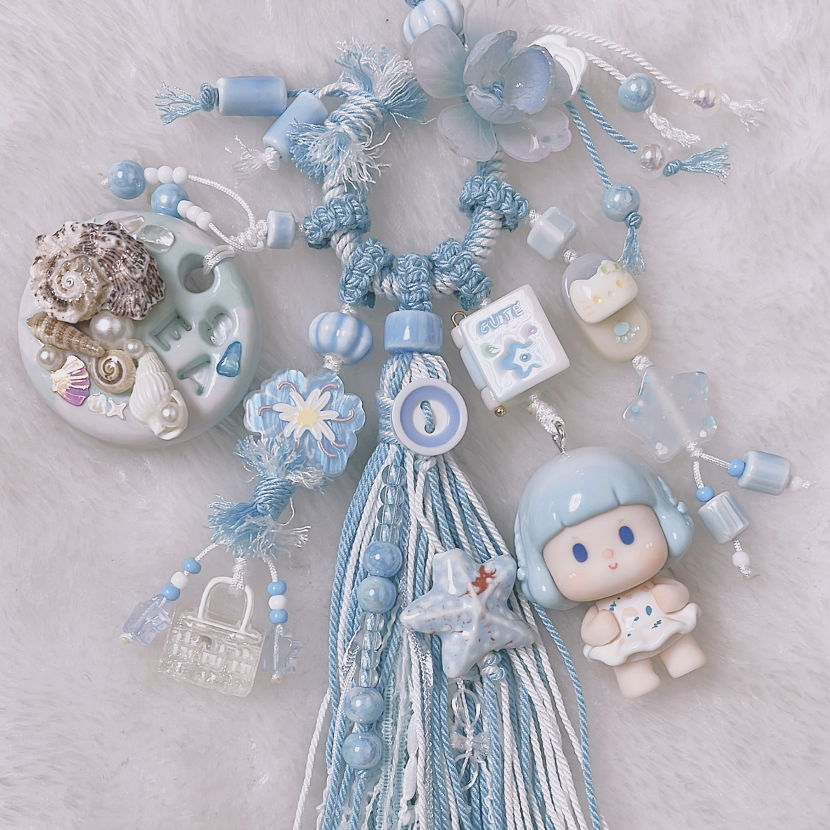 DIY创意手机链包挂件挂绳挂斜挎实用又美观的个性饰品女款手工