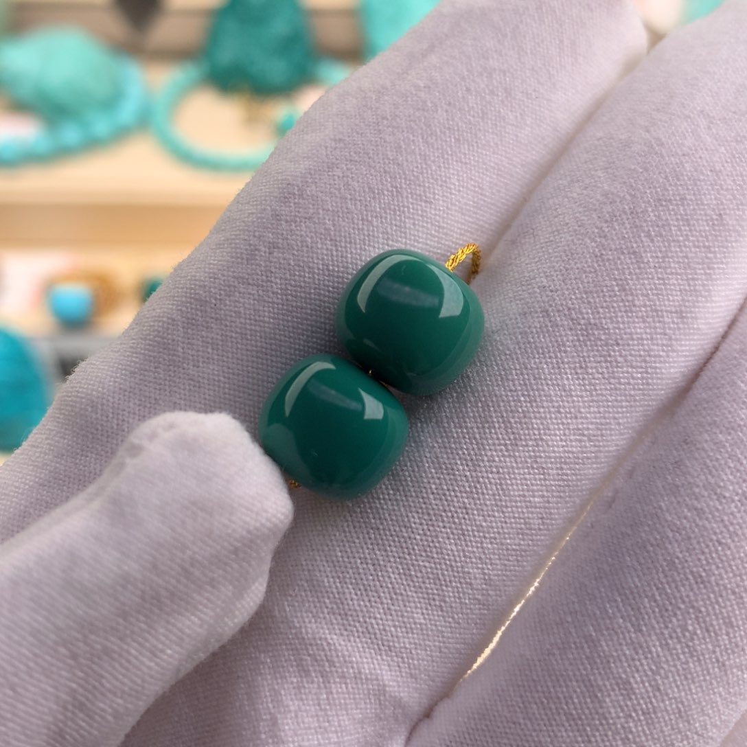 绿松石珠宝奇石未镶嵌10.5