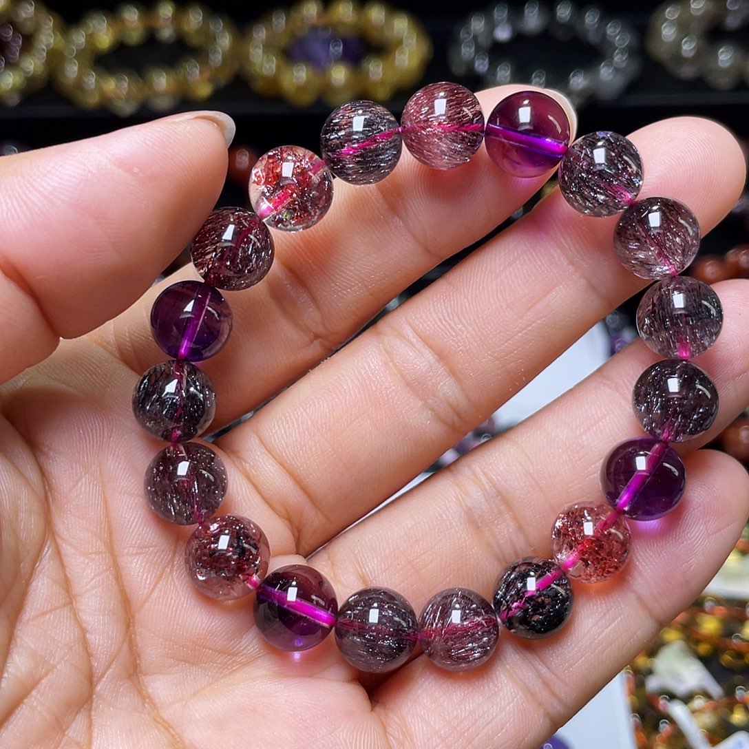 水晶手链未镶嵌超七10+mm