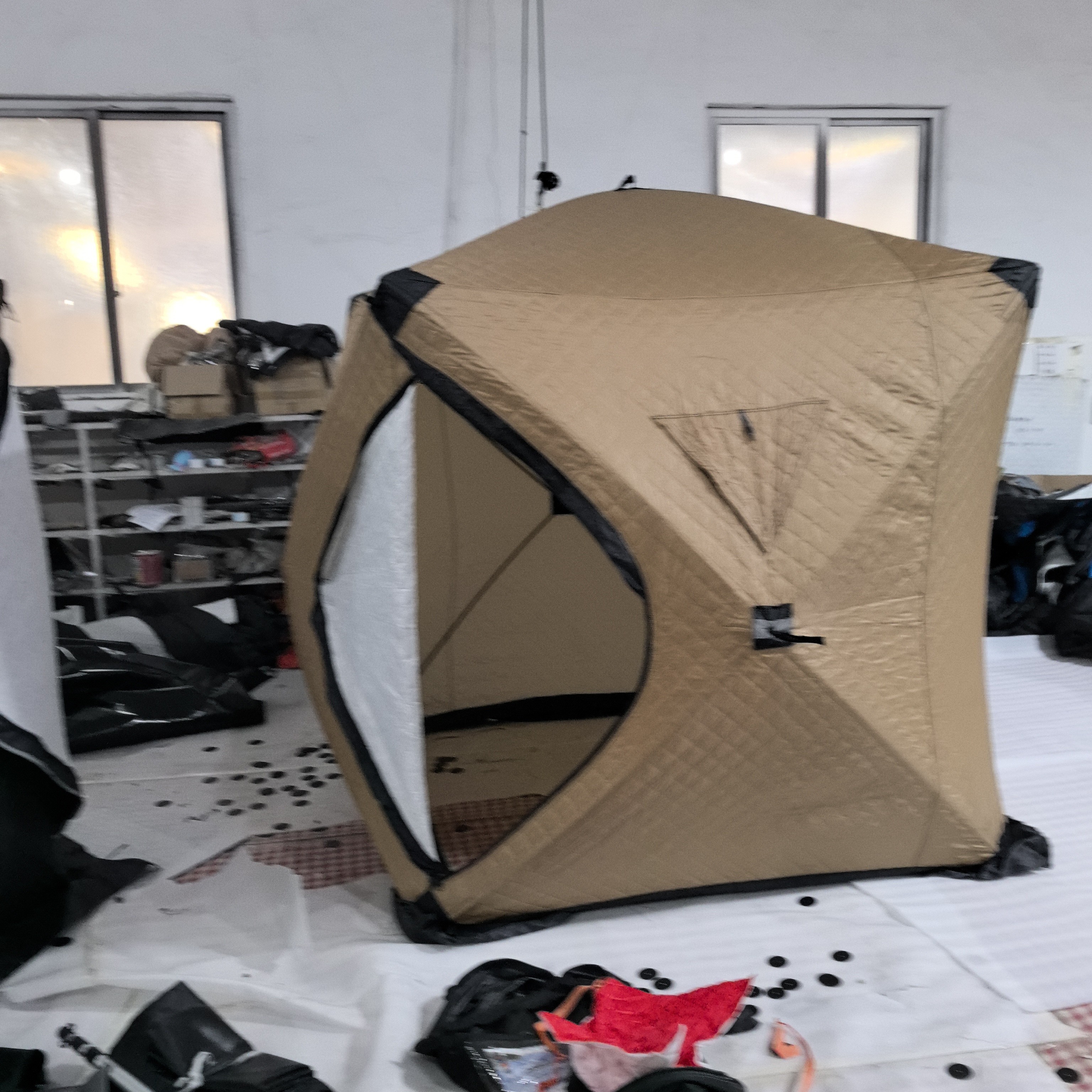 加厚便携折叠户外洗澡帐篷保暖防透换衣移动厕所免搭建淋浴浴罩