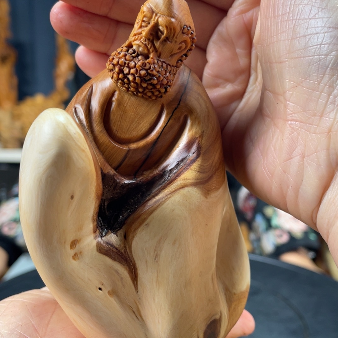 柏木（崖柏）手把件