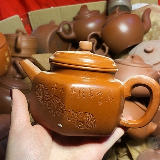 全手工制作宜兴紫砂壶