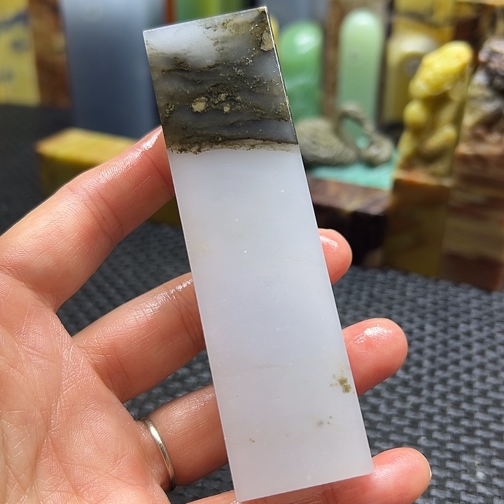 茂***客青田石印章石印章石