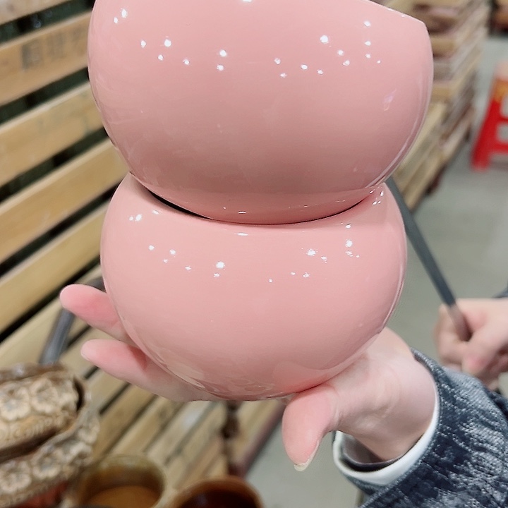 有孔.凑满10元发货多肉陶瓷花盆！