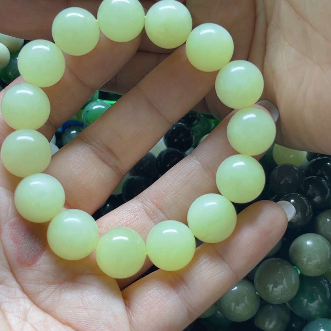 和田玉手链未镶嵌