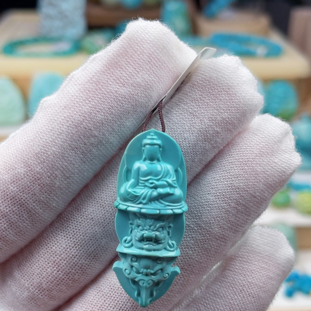 未镶嵌绿松石珠宝奇石