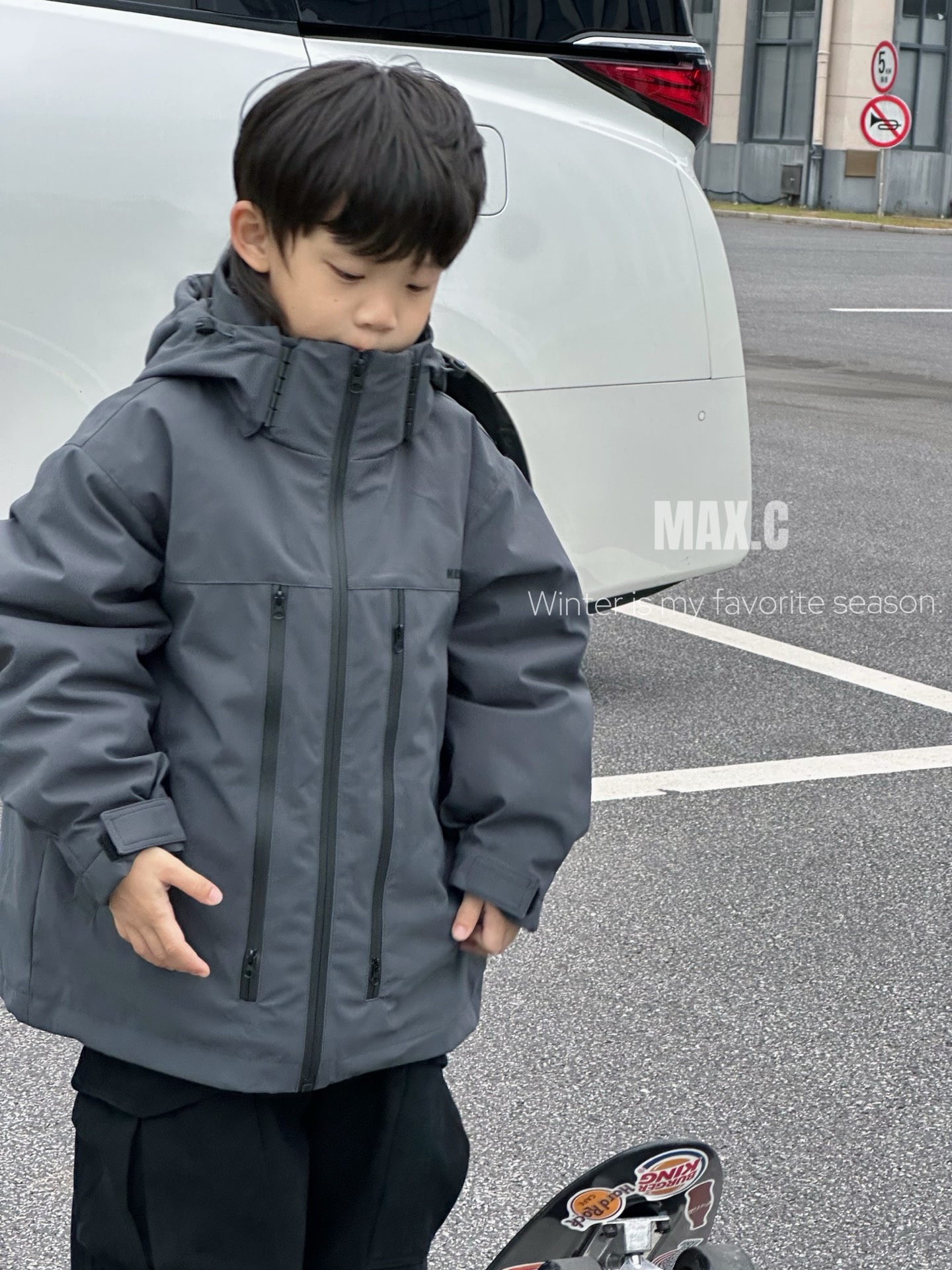 【高端童装】唛池  5057 真两件外套0097