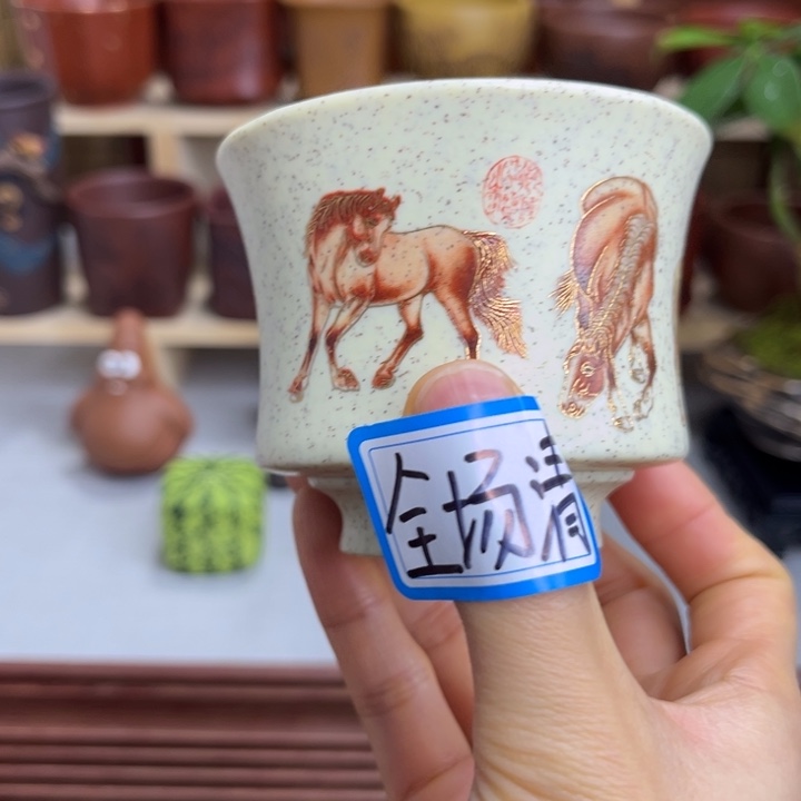 紫砂茶杯宜兴紫砂杯宜兴紫砂杯