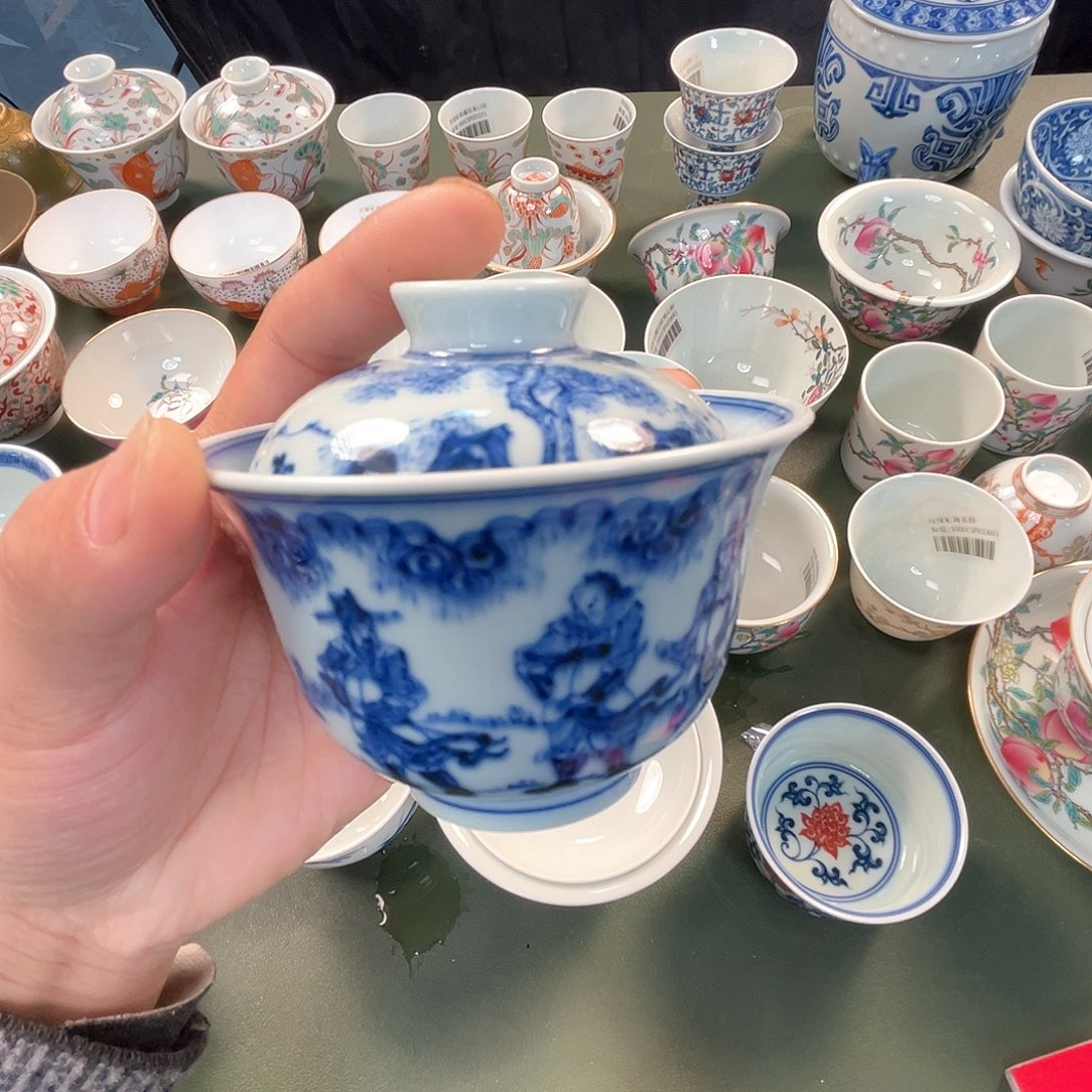 杯便****做青花瓷器青花瓷器