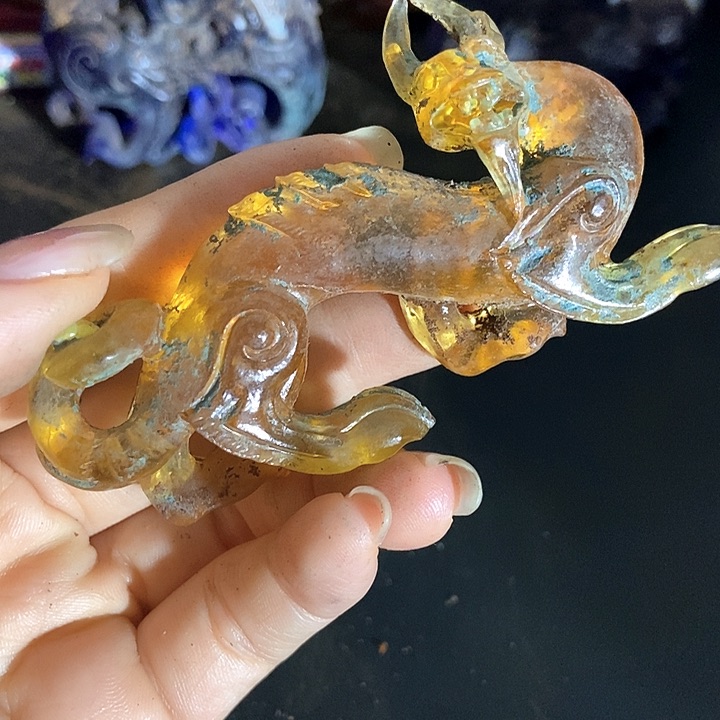 紫金钵盂菩提吊坠黑*风