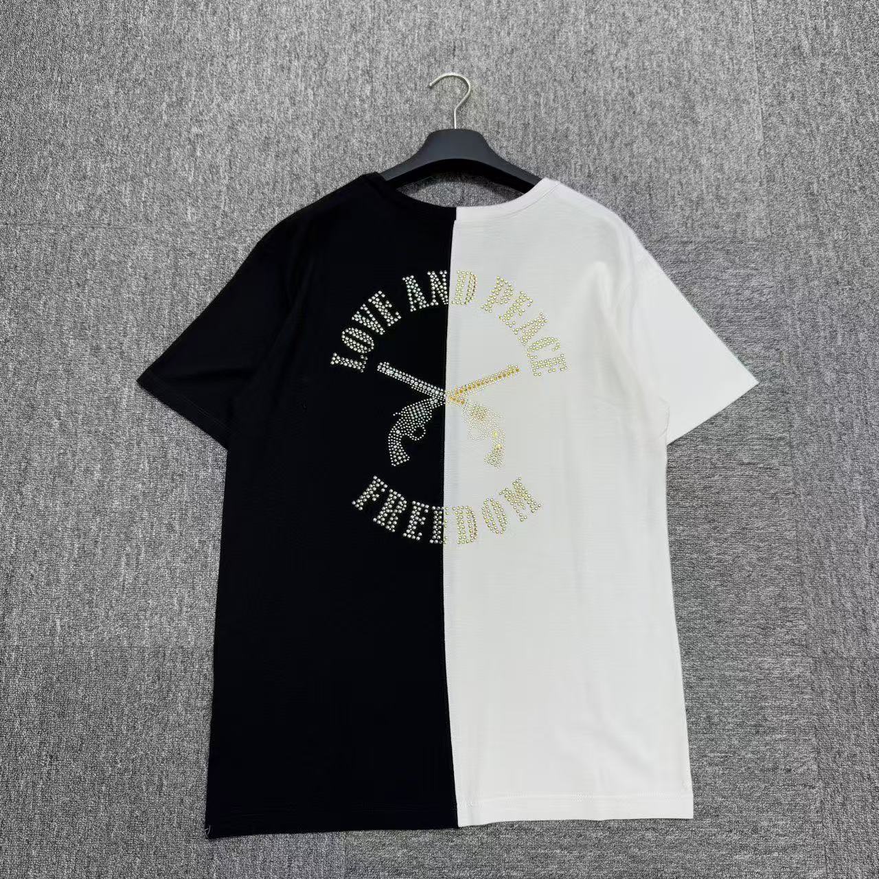 99新  水钻双枪短袖/4码/编码13288