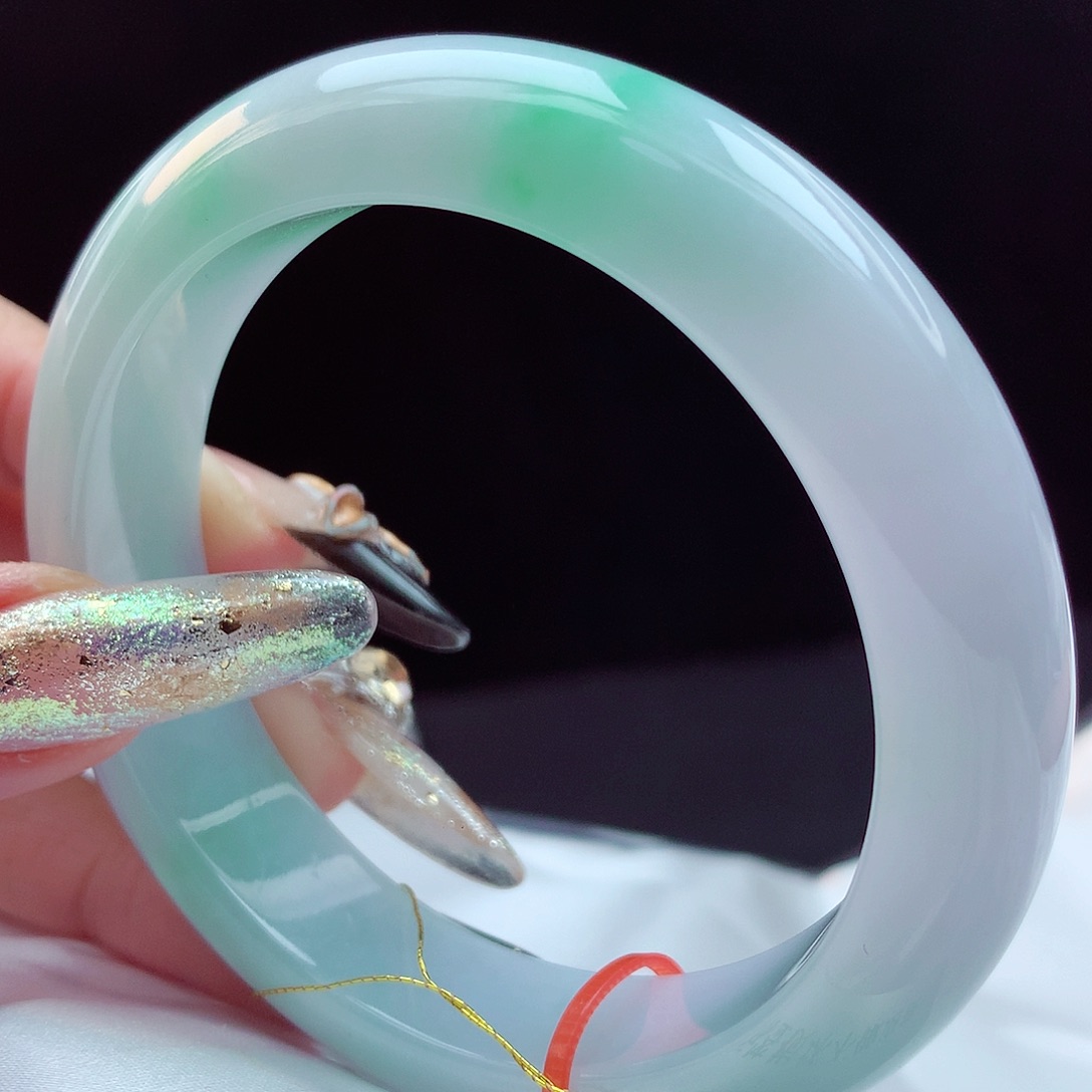 未镶嵌手镯翡翠57宽版7362