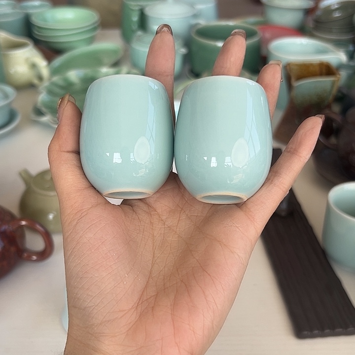 小米茶器龙泉青瓷