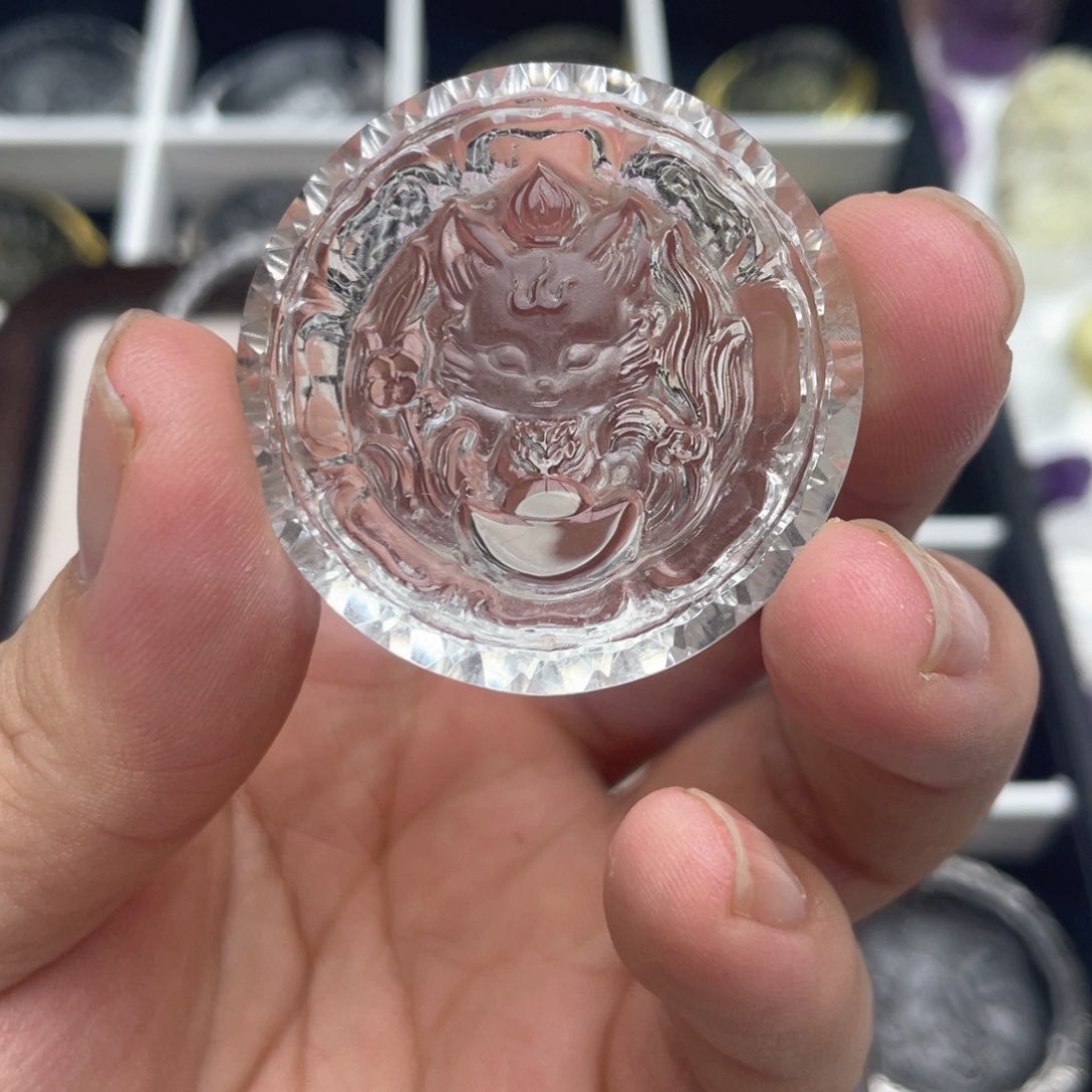 水晶吊坠(不含链)未镶嵌优**育