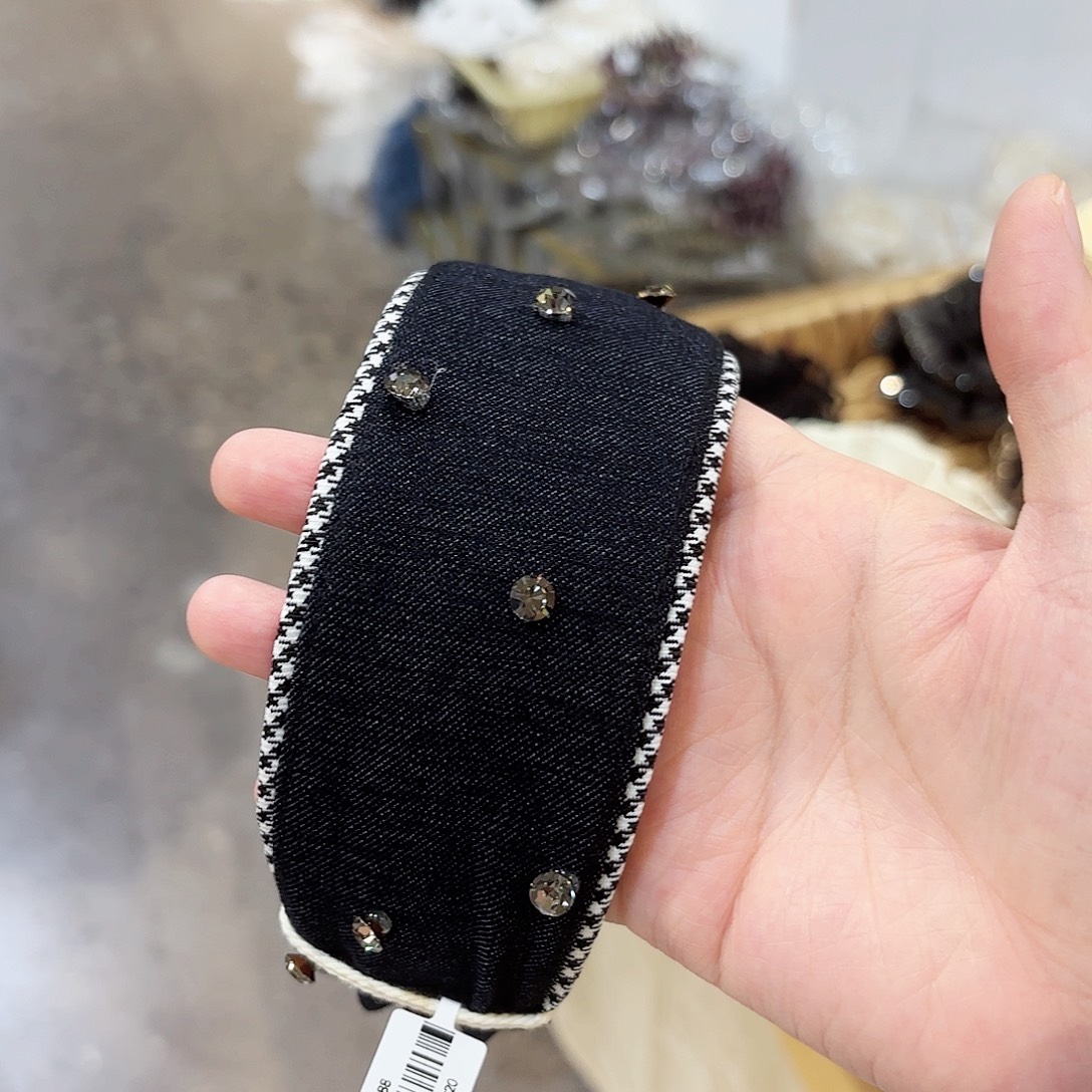 布艺铁合金发箍一个