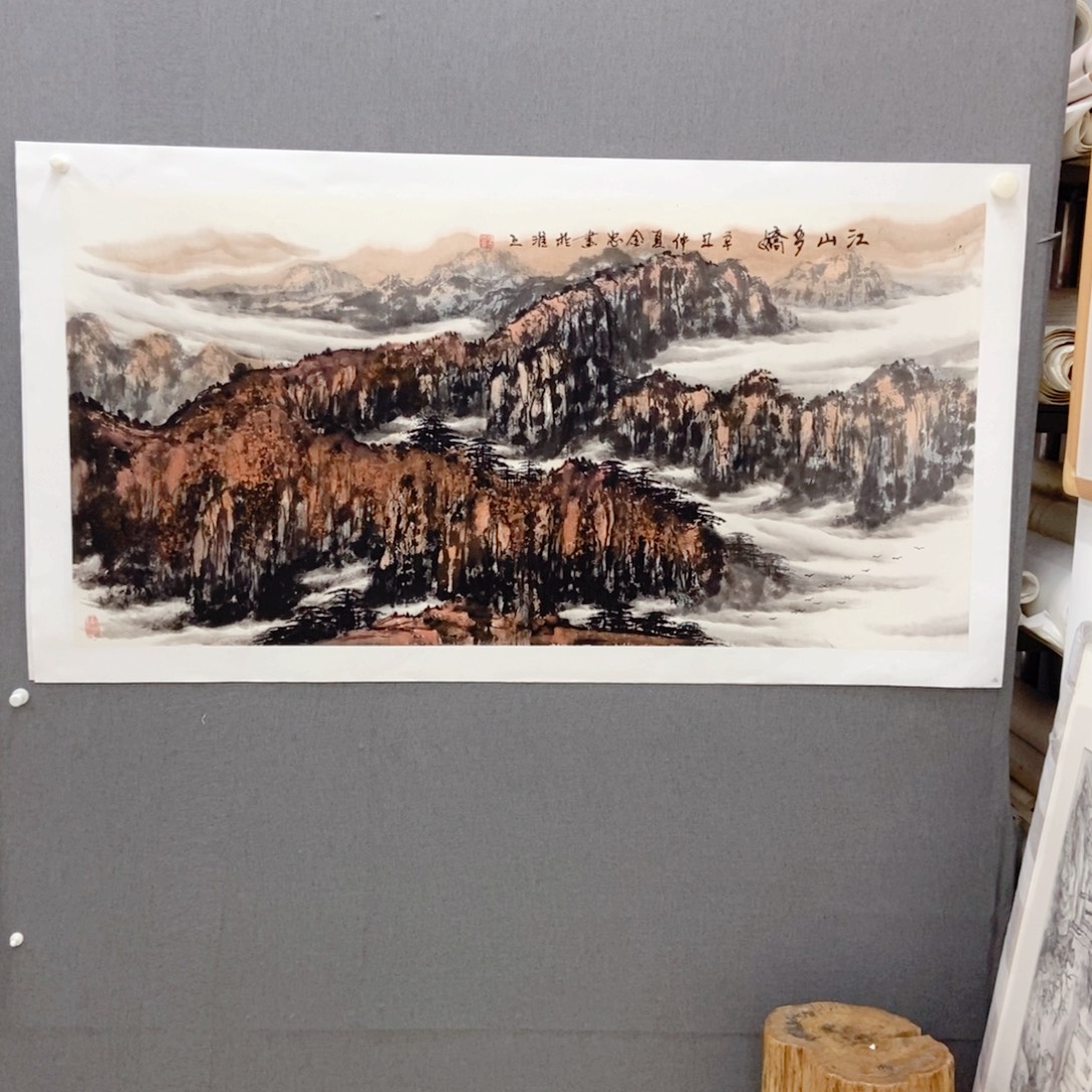 国画手绘国画作品111