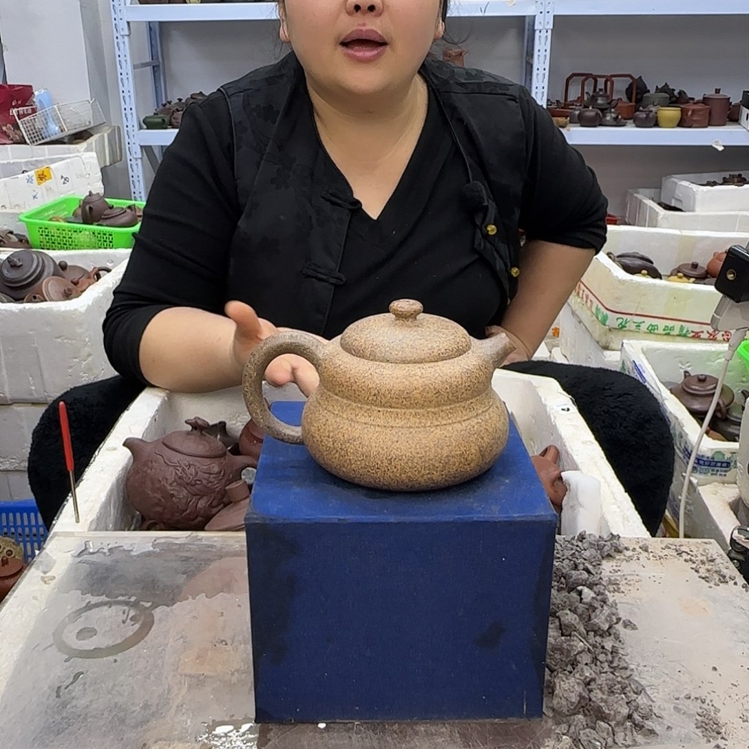 茶壶紫砂宜兴紫砂壶瑕疵处理