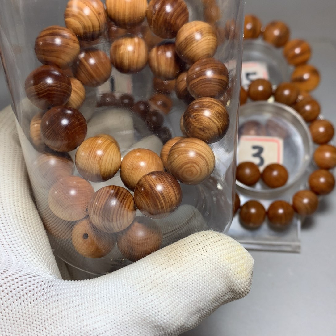 长***产柏木手串/手链太行陈化崖柏手串