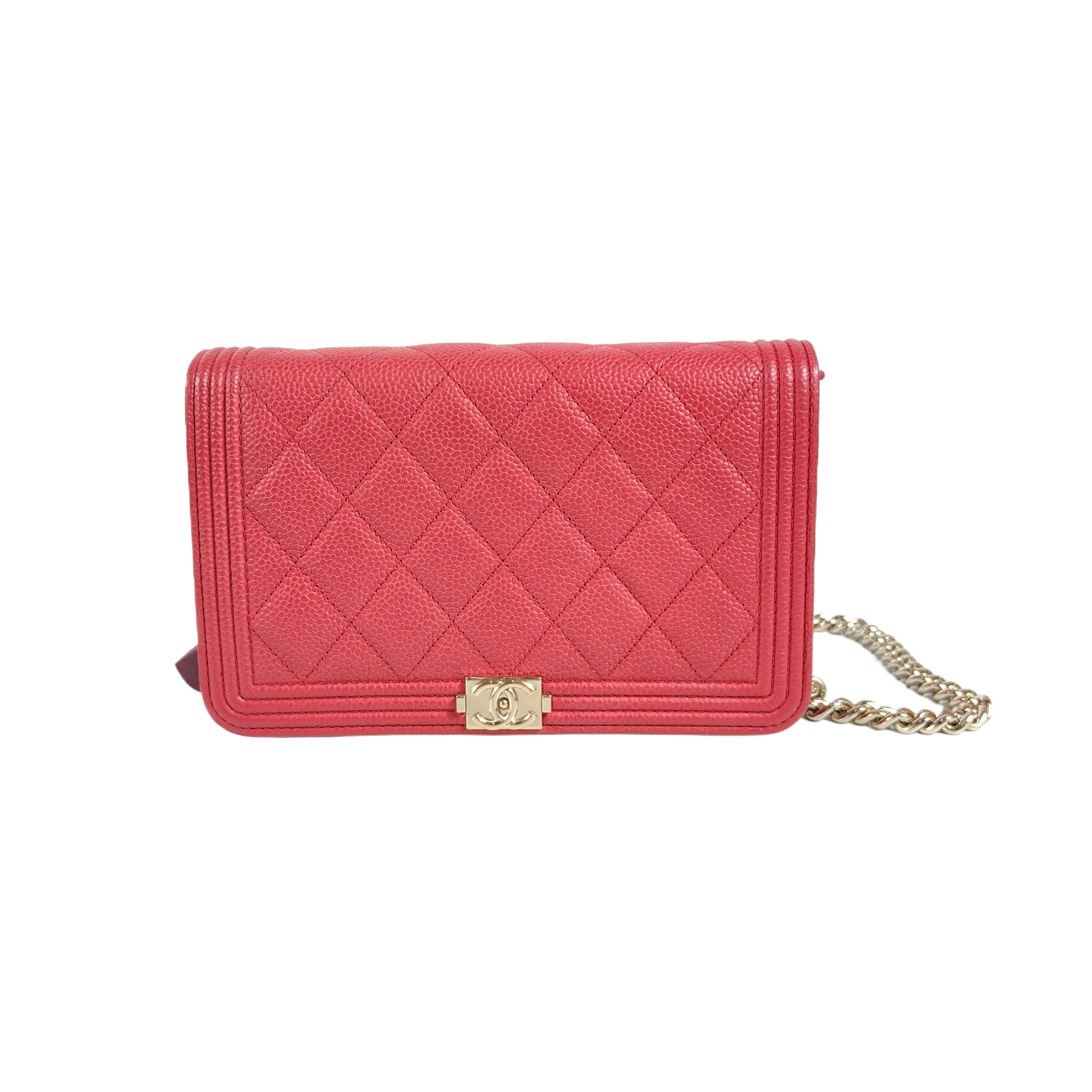 95新 香奈儿 安洁利严选链条钱包/BK0149880 斜挎包