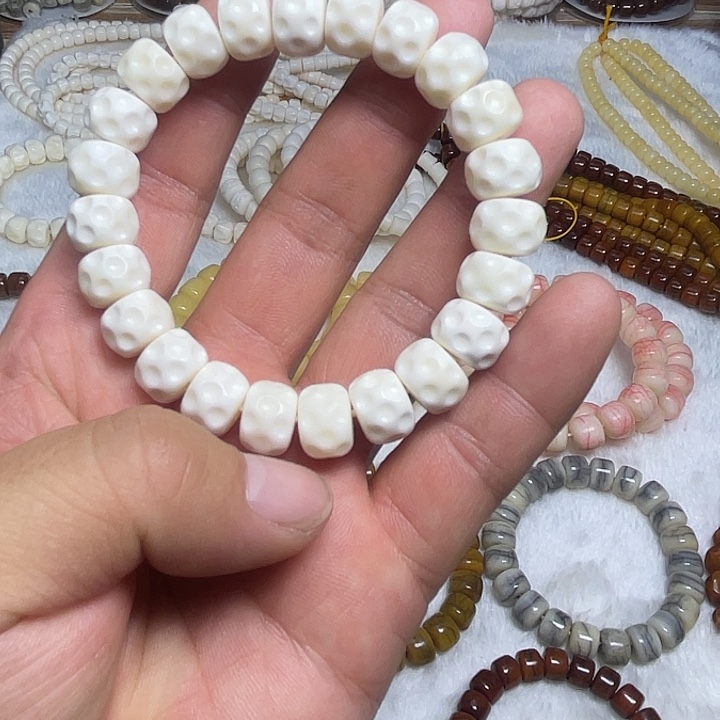 用***3鹿骨手串/手链鹿骨卡12无相