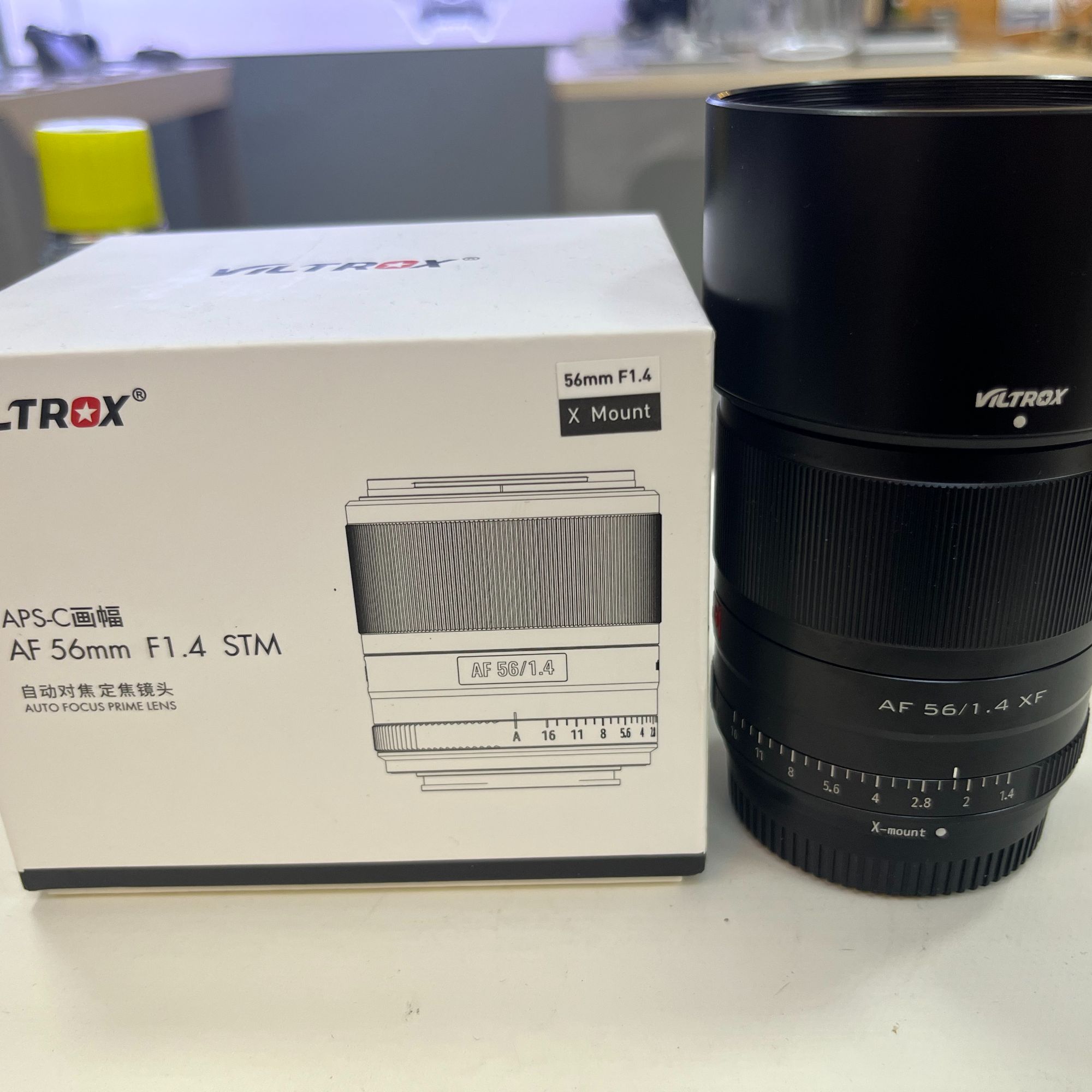 准新品 VILTROX/唯卓仕 唯卓仕AF56/F1.4STM(富士XF卡口)镜头定焦