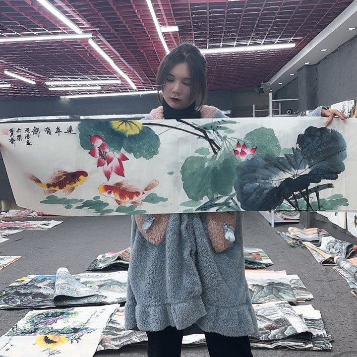 国画无毛和被绒毛或被