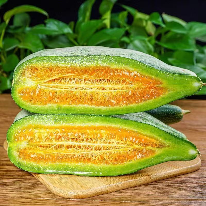 云南羊角蜜甜瓜新鲜水果当季脆甜蜜瓜包邮香瓜羊角脆一件代发