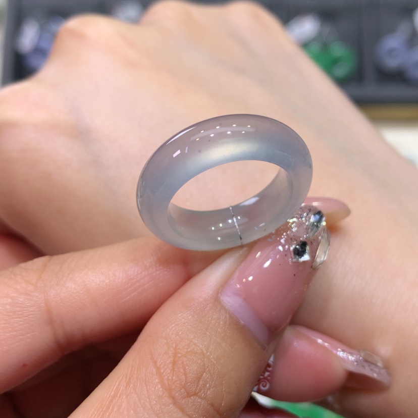 【闪购商品】翡翠戒指未镶嵌11号