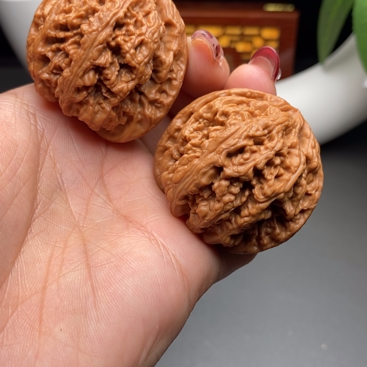 文玩核桃把件鲲*平谷大粗筋