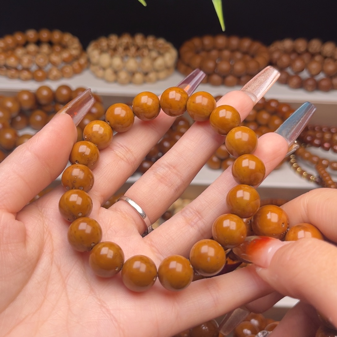 傻***u手串紫金鼠12光珠