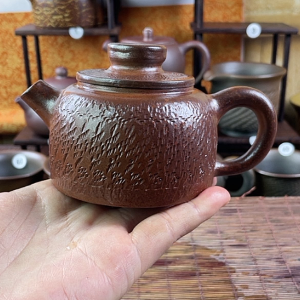 【闪购商品】柴烧茶壶200毫升左右