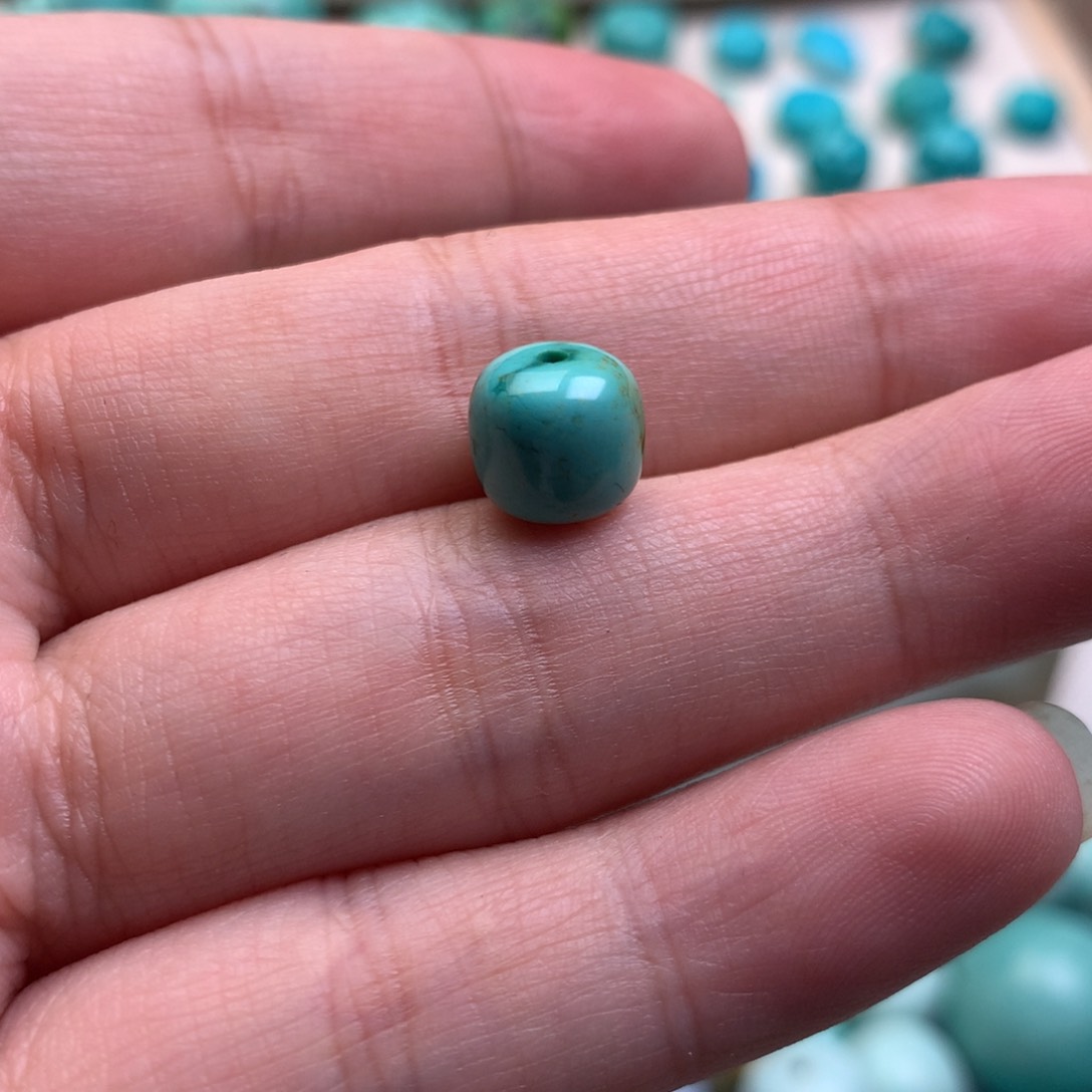 绿松石珠宝半成品未镶嵌